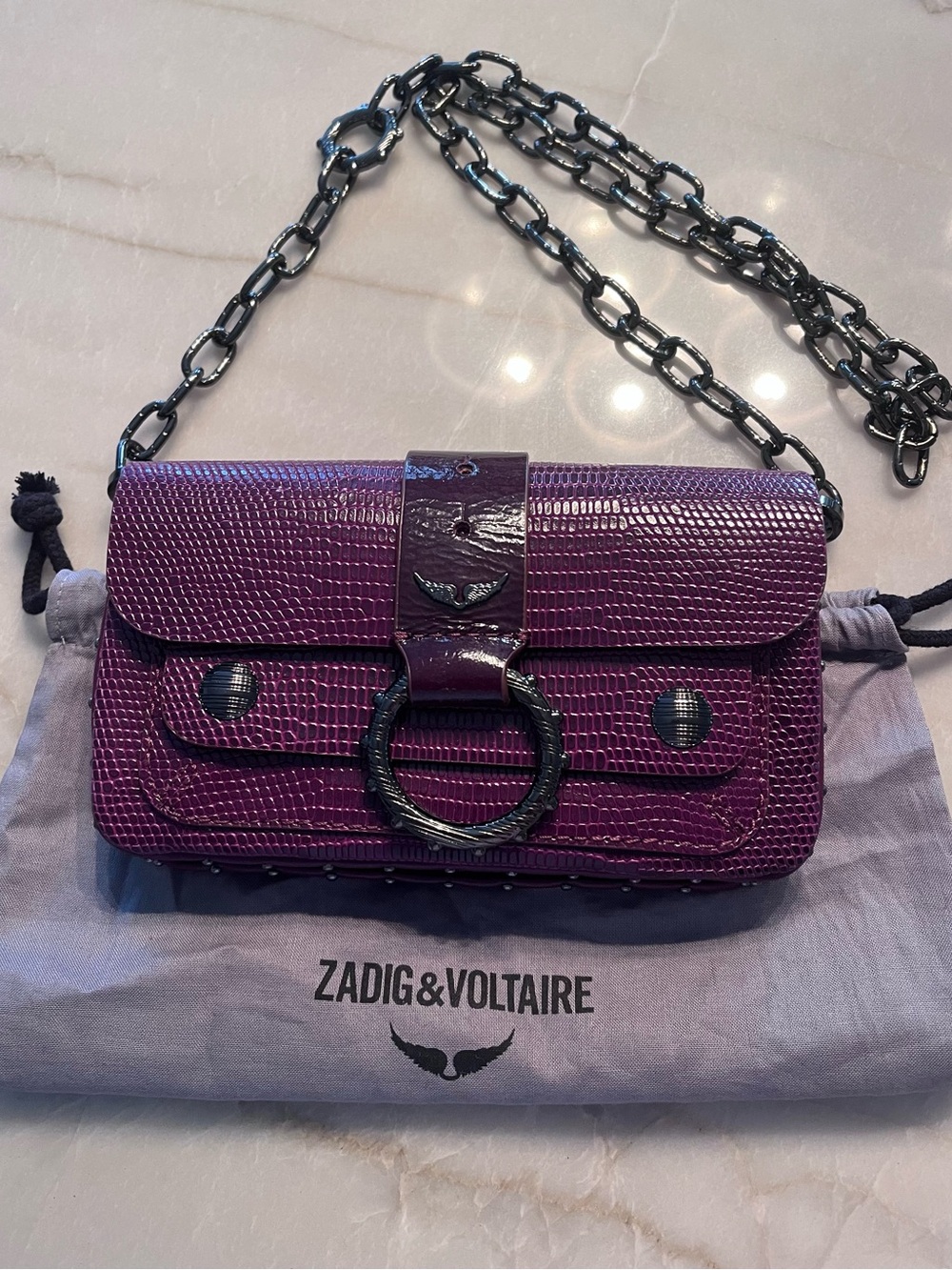 Zadig and Voltaire Kate Wallet Leather like new - Picture 2 of 7